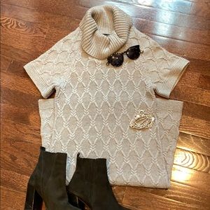 Merino wool sweater dress